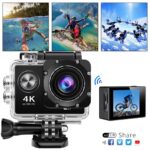 Extreme Sports+ 4K UHD Wifi Action Camera Black
