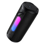 Hoco 8W LED FM Bluetooth Speaker Black
