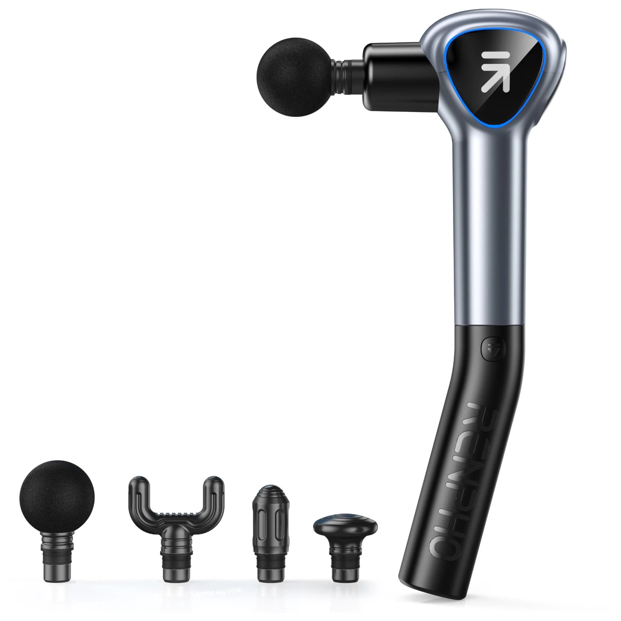 Renpho Reach Professional Massage Gun w Extendable Handle