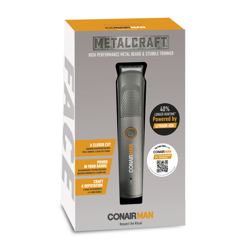 ConairMan The Metalcraft Beard and Stubble Hair Trimmer