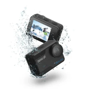 Zero-X AC5 Waterproof 4K UHD Action Camera w Touch Screen WiFi