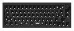 Keychron Q2 Pro 65% Wireless Custom Mechanical Keyboard Barebone Knob Carbone Black
