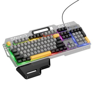Hoco RGB Ergonomic Wired Gaming Keyboard with Wrist Rest