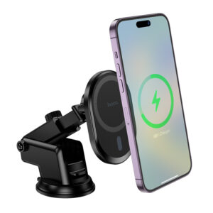 Hoco 15W MagSafe Wireless Car Charger and Phone Holder