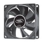 Deepcool 80mm Hydro Bearing Case Fan with 4-pin Molex Connector. Blackcase & black blades