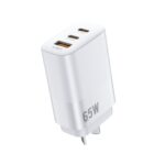 Titan 65W Ultra Fast Charger w 2 USB-C and USB-A