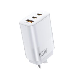 Titan 65W Ultra Fast Charger w 2 USB-C and USB-A