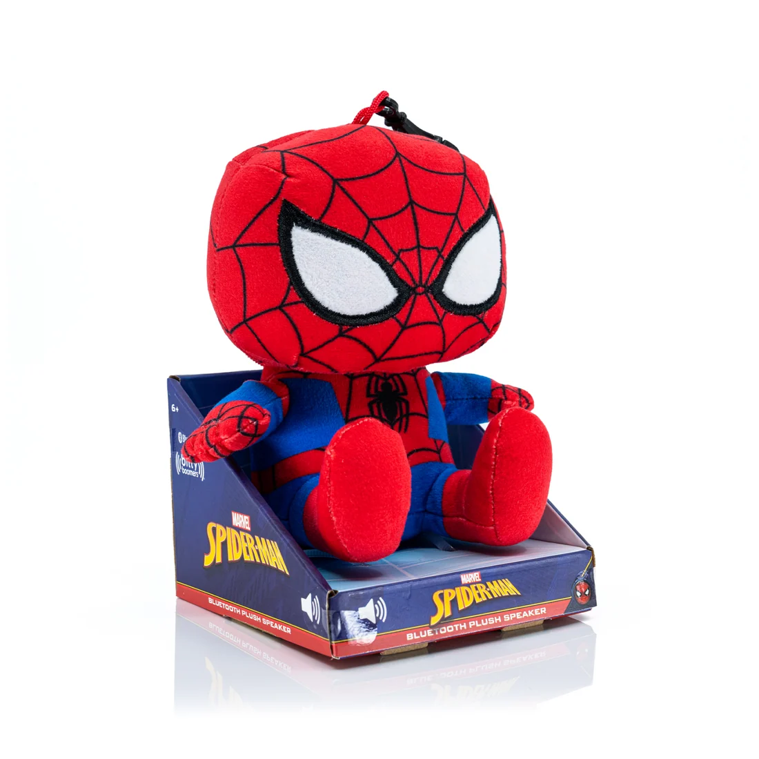 Bitty Boomers Plush Marvel Spider-Man Bluetooth Speaker