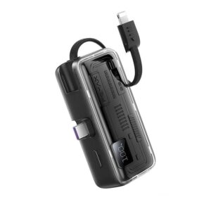 Remax 5000mAh 22.5W Compact Power Bank Grey