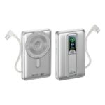 Remax 10000mAh 40W Magnetic Wireless Power Bank Silver