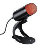 Hoco USB-C RGB Gaming Microphone Omnidirectional with Noise Reduction