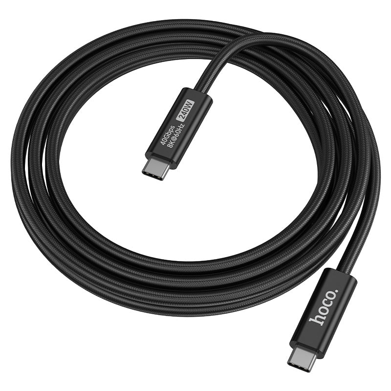 Hoco 240W USB-C to USB-C Cable 40Gbps 8K 2m