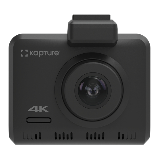 Kapture KPT-1240 4K Dash Camera with GPS & Wi-Fi
