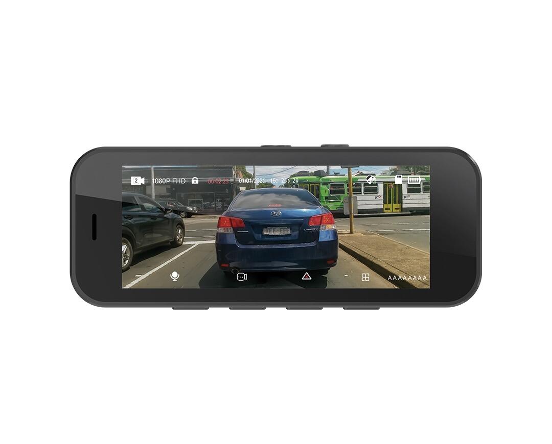 Kapture KPT-592GPS Full HD Front & HD Rear Dash Camera with GPS