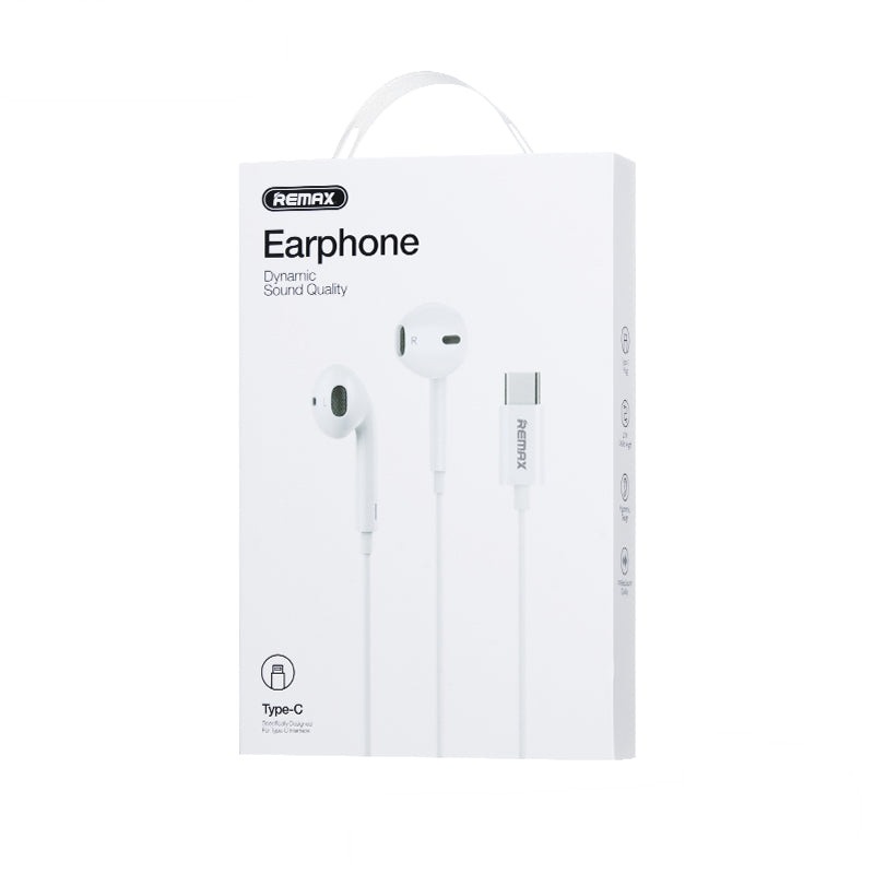 Remax Wired Earphones Type-C