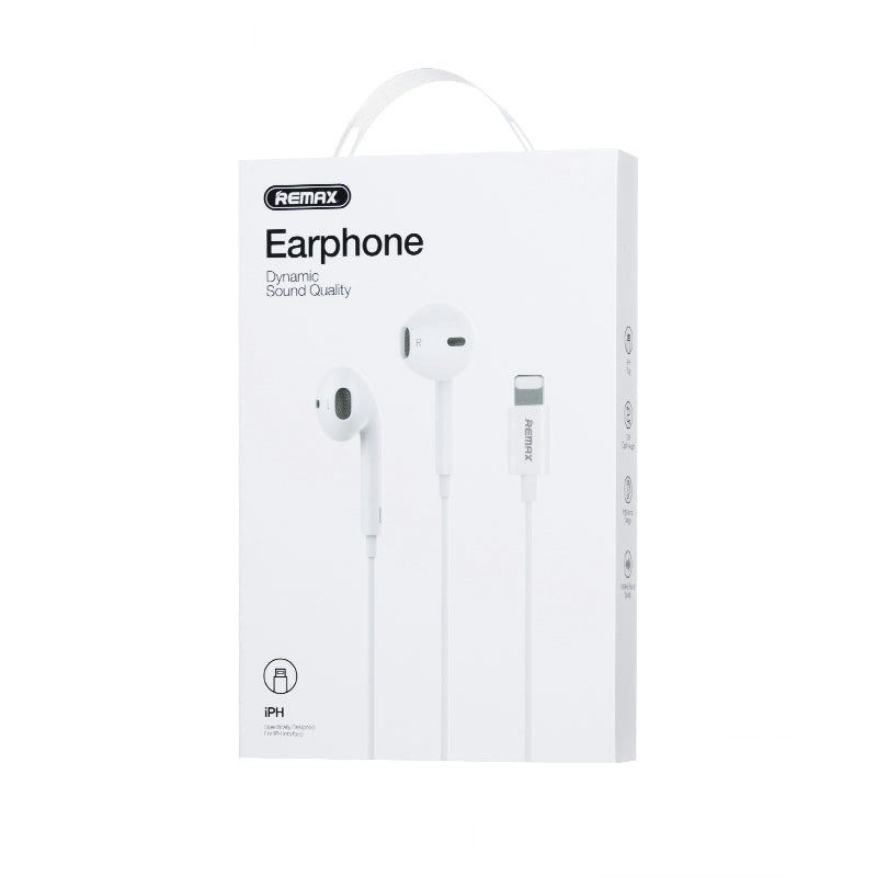 Remax Wired Earphones Lightning