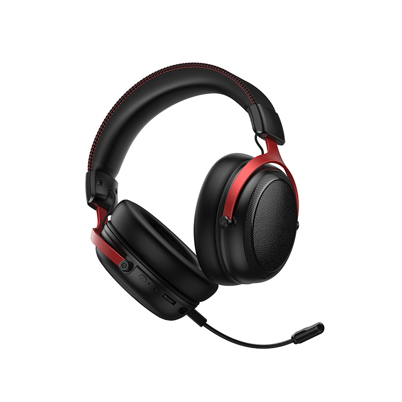 Hoco Premium Gaming Headset with Wired & Wireless Modes, Omnidirectional Detachable Microphone