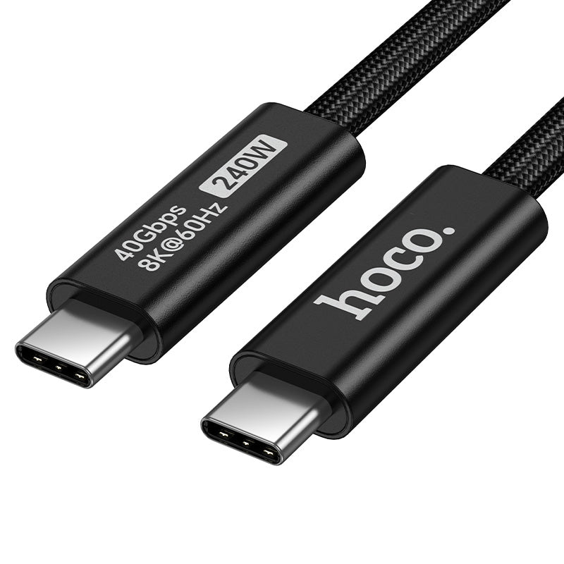 Hoco 240W USB-C to USB-C Cable 40Gbps 8K 2m