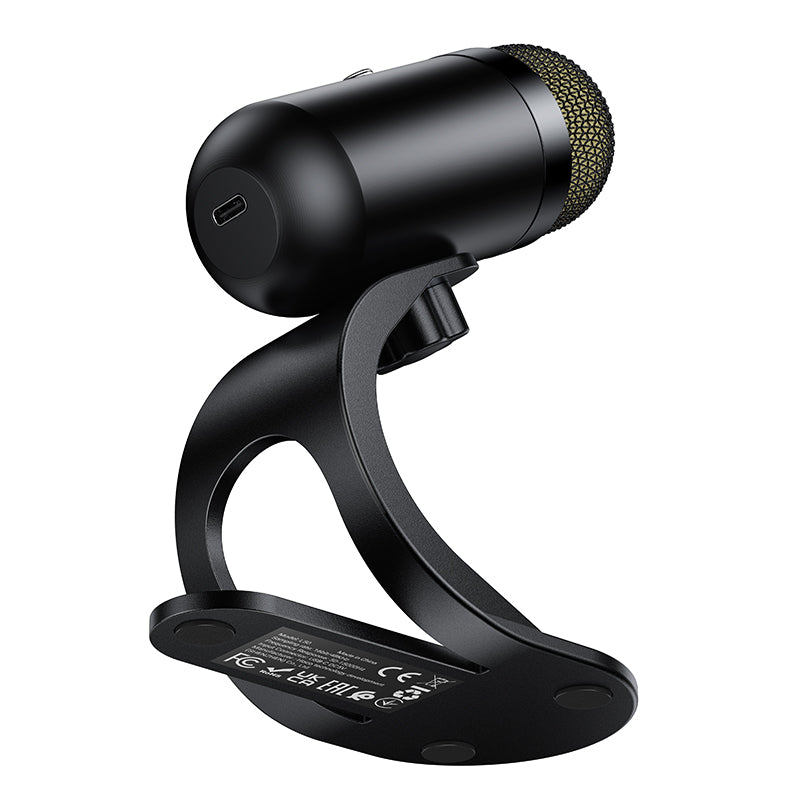 Hoco USB-C RGB Gaming Microphone Omnidirectional with Noise Reduction